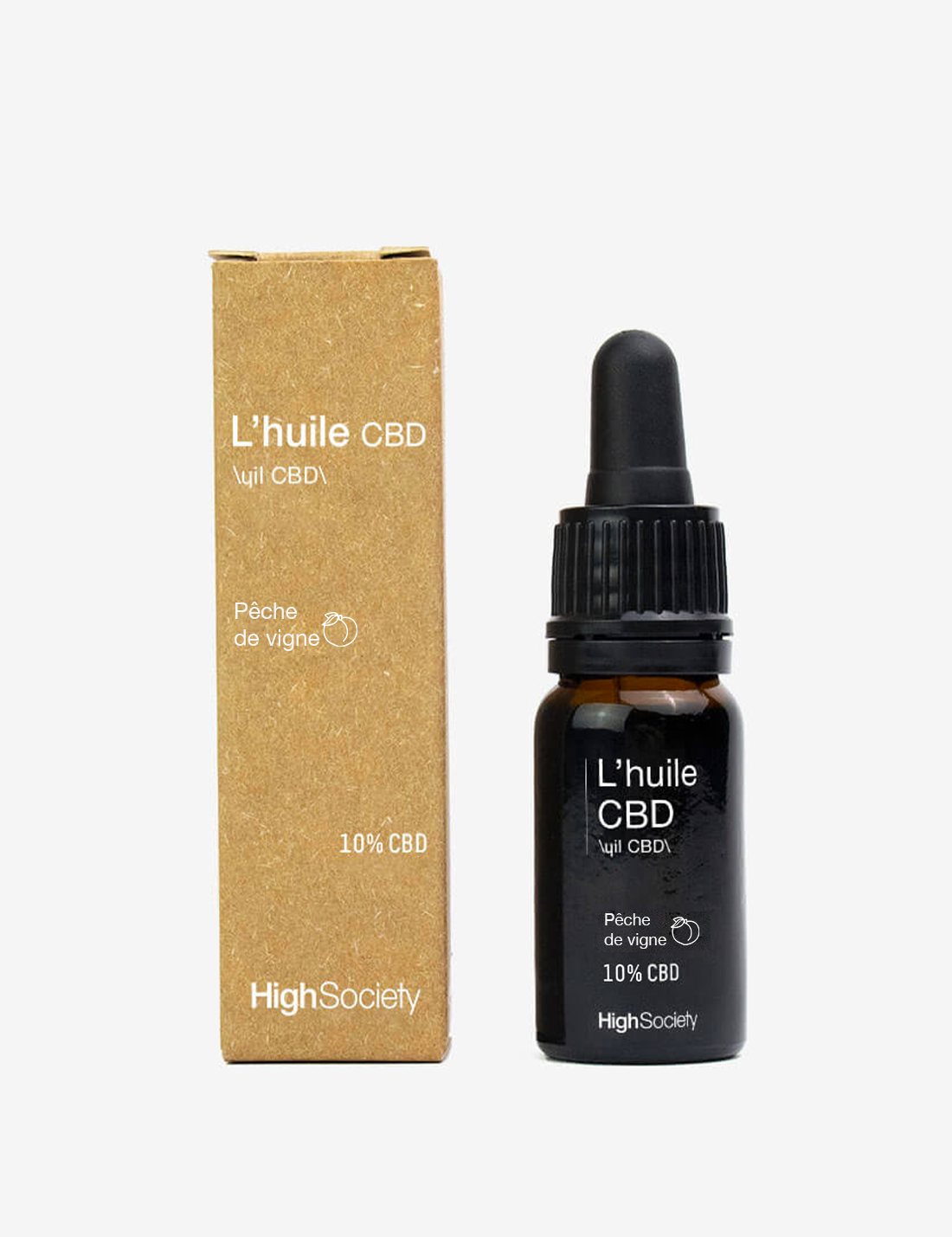 10% CBD Breitband-Öl - Weinbergpfirsich