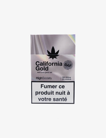 Packung mit 20 Zigaretten RAF California Gold