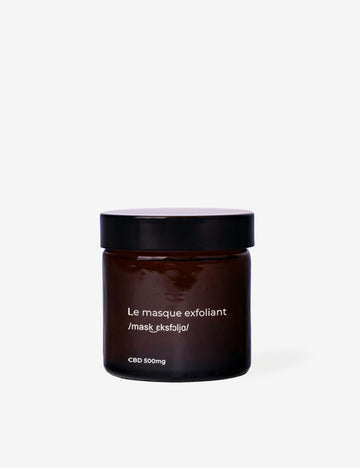 CBD Peeling-Maske
