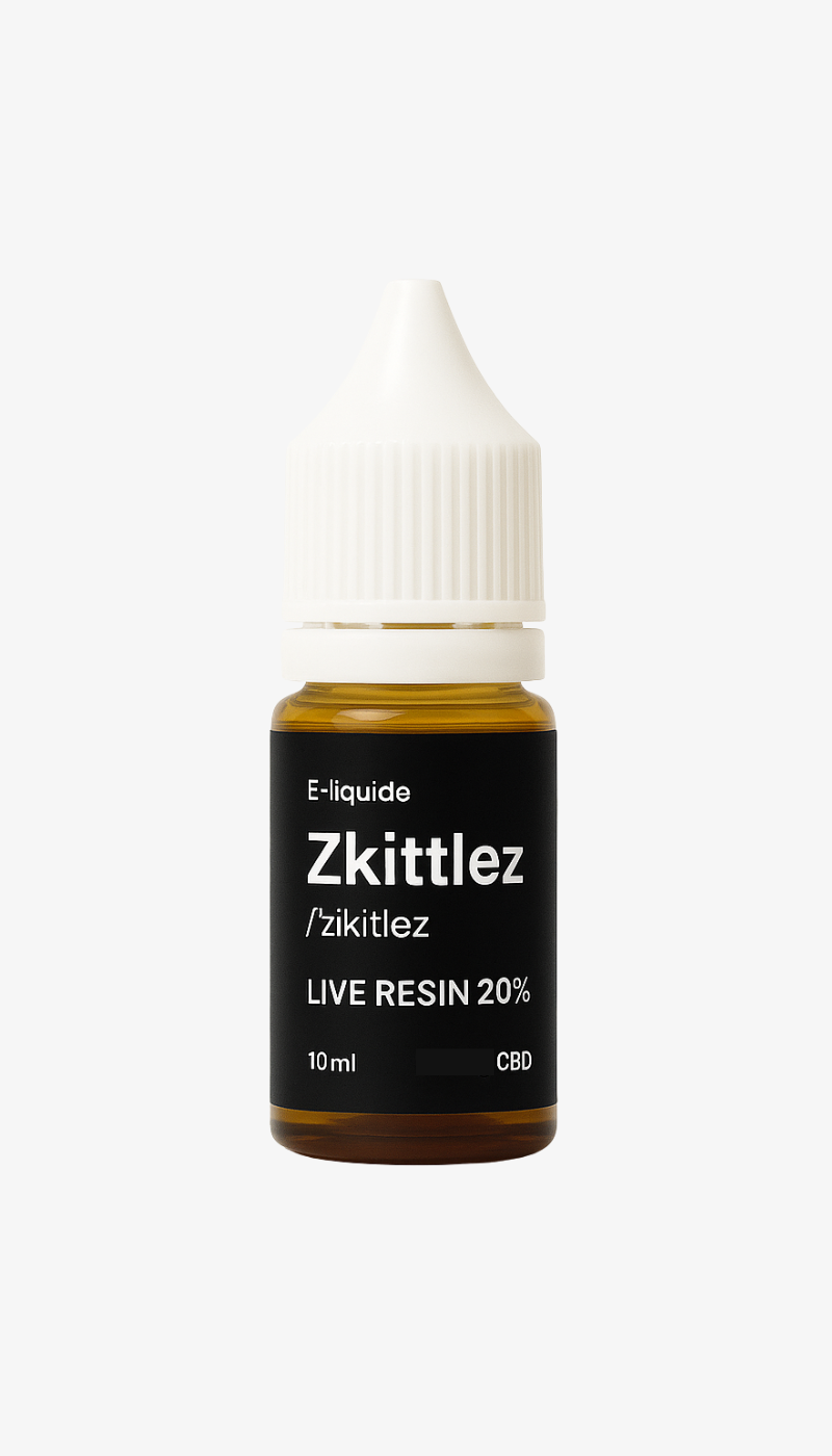 🎁 E-Liquid Zkittlez 20% CBD (100% Rabatt)