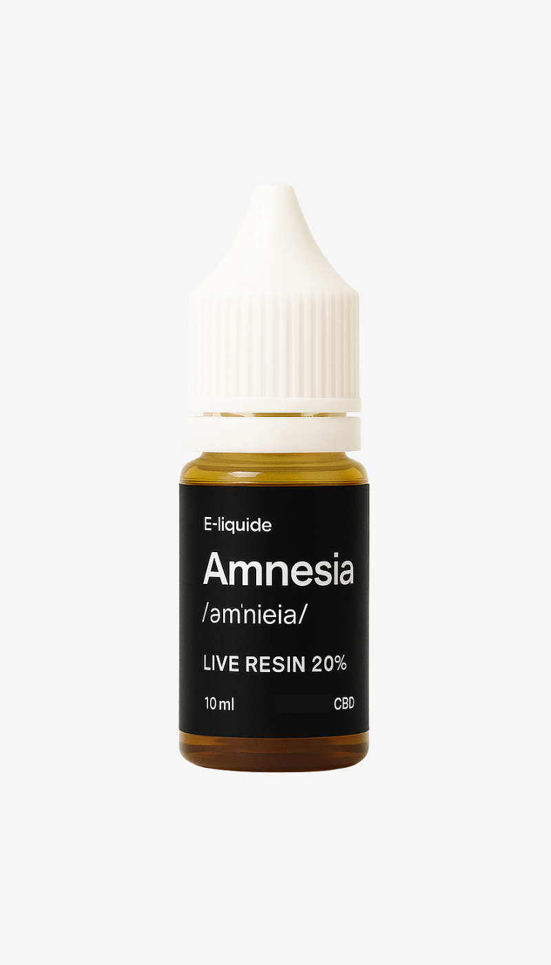 🎁 E-Liquid Amnesia 20% CBD (100% Rabatt)