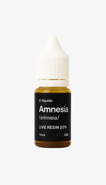 🎁 E-Liquid Amnesia 20% CBD (100% Rabatt)