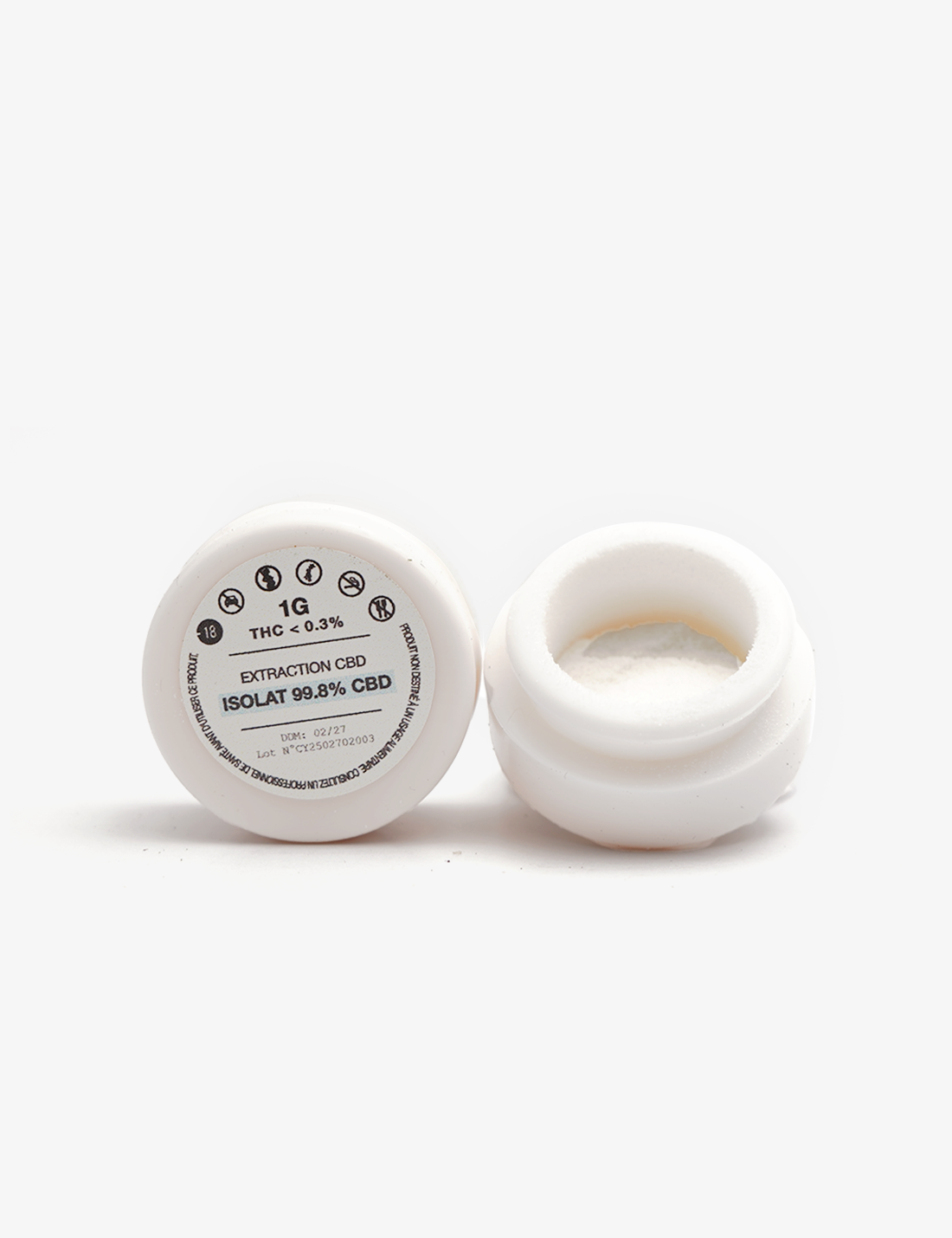 Isolat - 99,8 % CBD