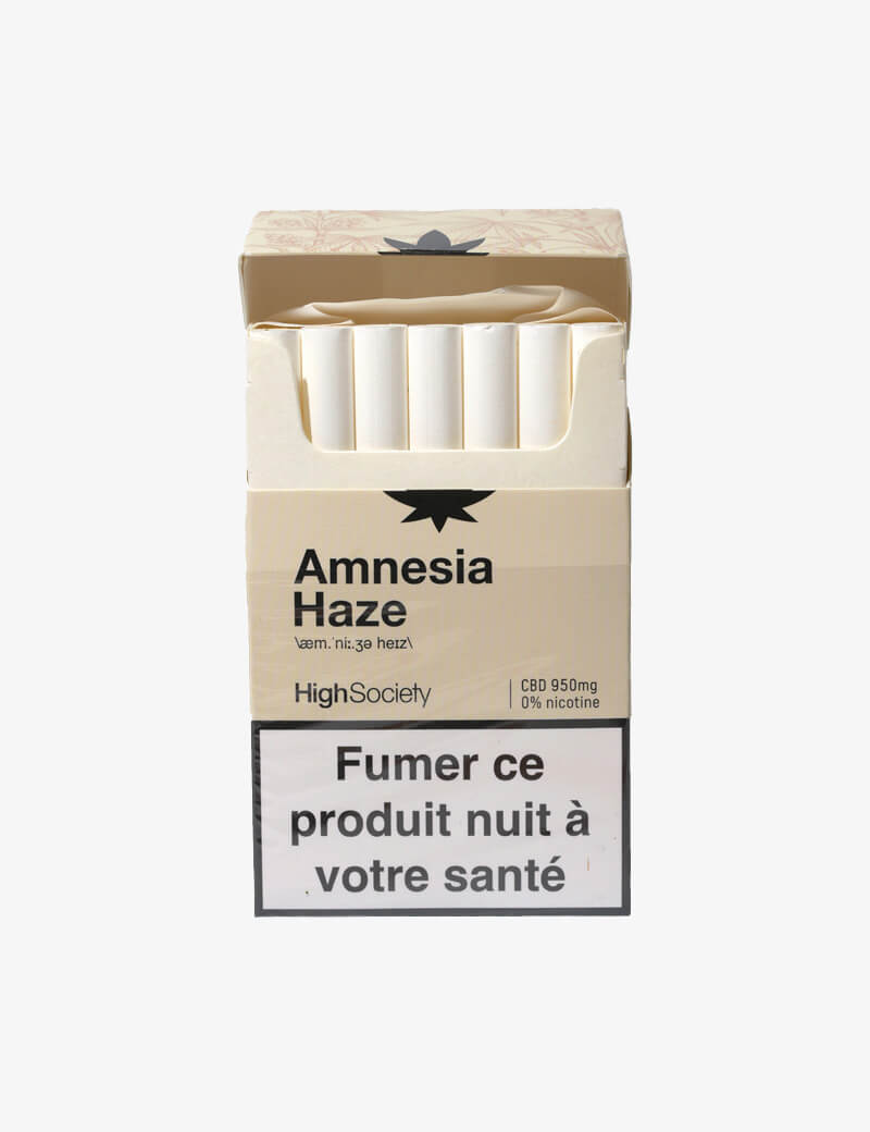 Packung mit 20 Zigaretten Amnesia Haze